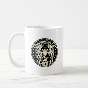 Examens Katt Rolig Katt Grafik - Examens Katt Kaffemugg