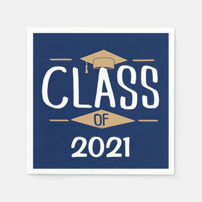 Examensår 2021 servetter (Framsidan)