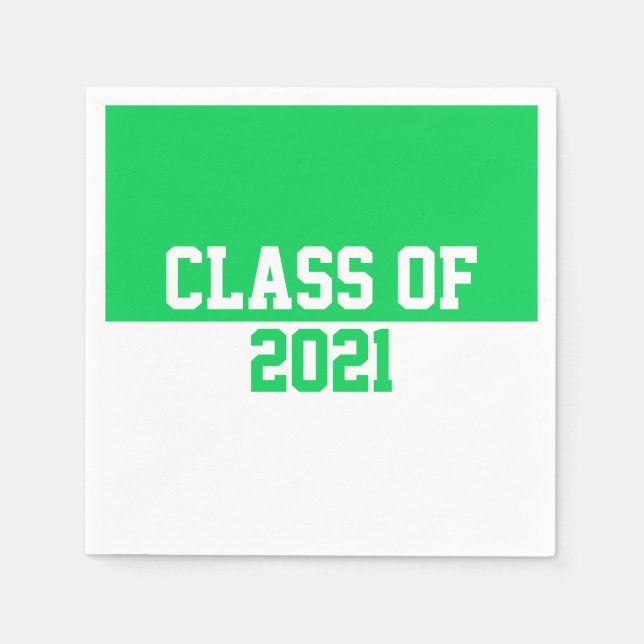 Examensår 2021 servetter (Framsidan)