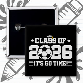 Examensår 2026 Fotboll Examen Det Är Dags Citat Knapp