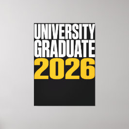 Examensår 2026 Universitet Anpassad Canvas