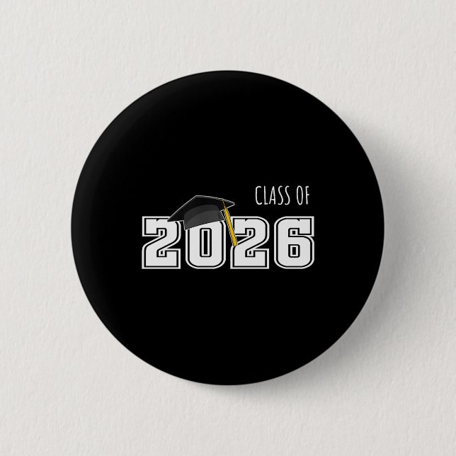 Examensarbete för senior 2026 Design Retro Cl  Knapp (Framsida)