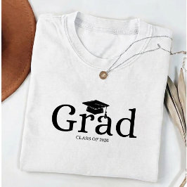 examensbevis enkel svart vit examen t shirt