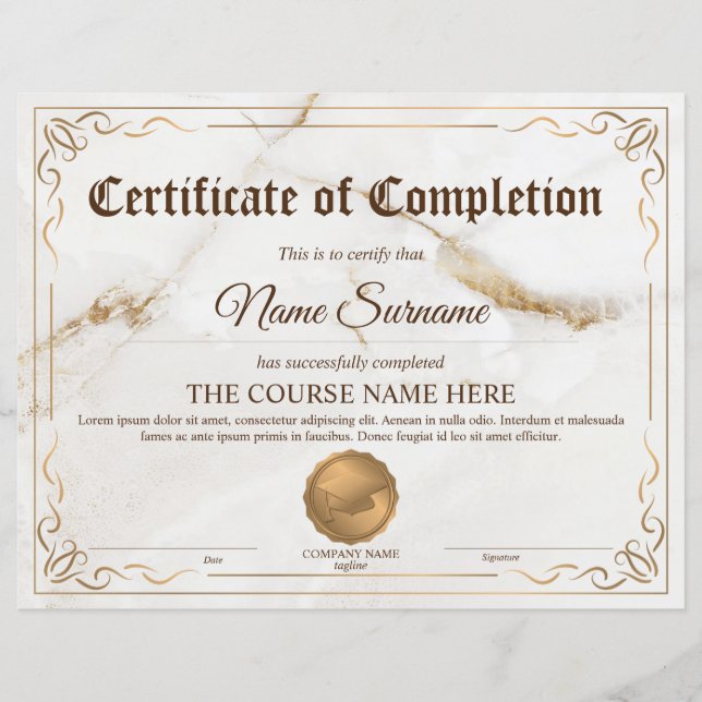 Examensbevis för fullgörande av examensbevis (Framsida)