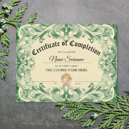 Examensbevis för fullgörande av examensbevis