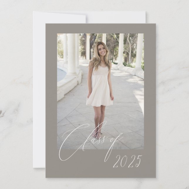 Examensbevis för manusklass 5 bilder inbjudningar (Framsida)