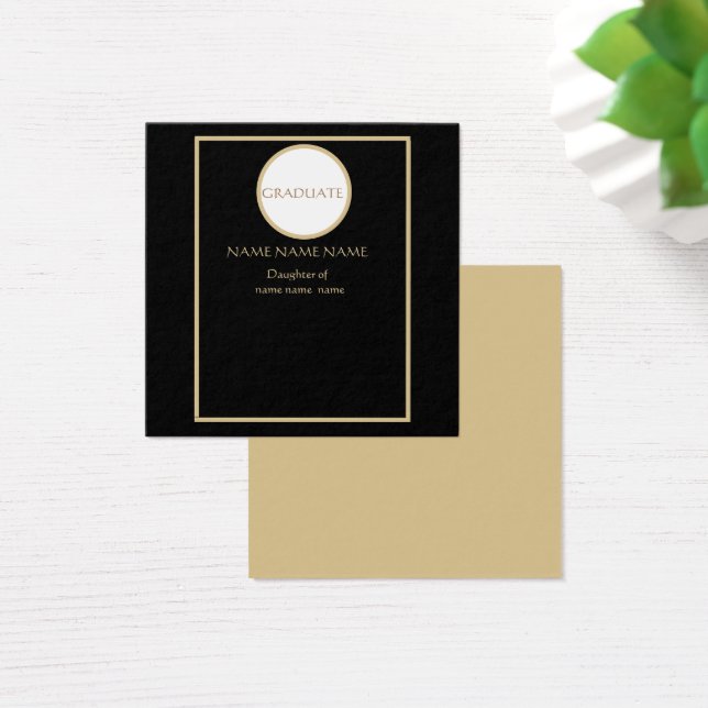 EXAMENSBEVIS KORT (Skivbord)