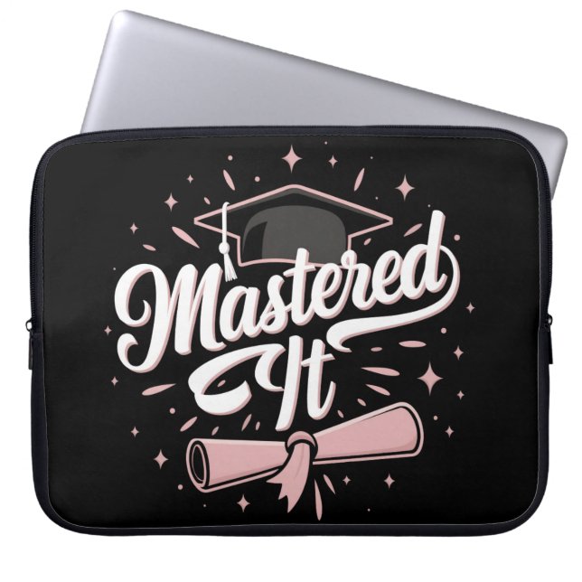 Examensbevis Masterexamen MBA Examen Laptop Fodral (Framsidan)