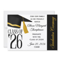 Examensceremoni för klassen 2026