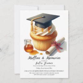 Examensfirande Cupcake Brunch Firande Inbjudningar