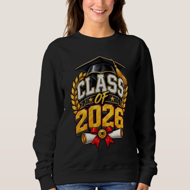 Examensfirande Design för Klass 2026 T Shirt (Framsida)