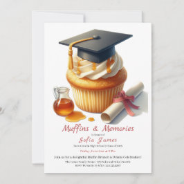 Examensfirande Muffinbrunch Inbjudningar