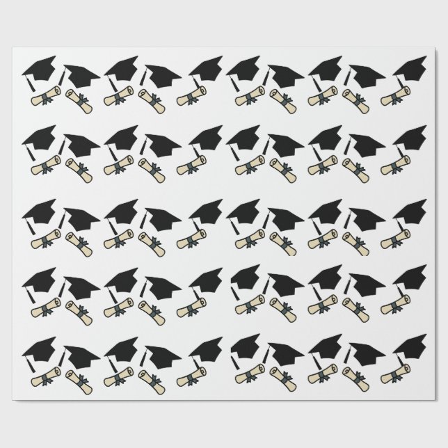 Examensfirande presentpapper (Platt)