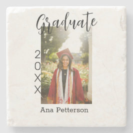 Examensfoto modern klassiker lägg till år namn rus stenunderlägg