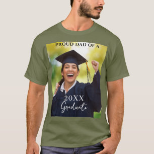 Examensfoto Stolt Pappa T-Shirt