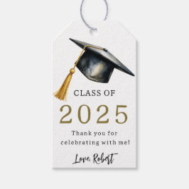 Examensklass 2025 Presentkort Presentetikett