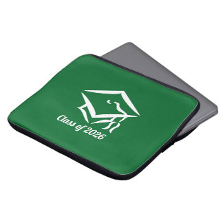 Examensklass 20?? KLYGRNWHT Anpassa år Laptop Fodral