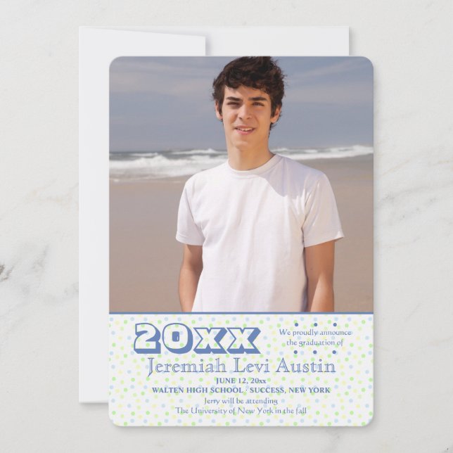 Examensklassens Foto Kungörelse Meddelande (Framsida)