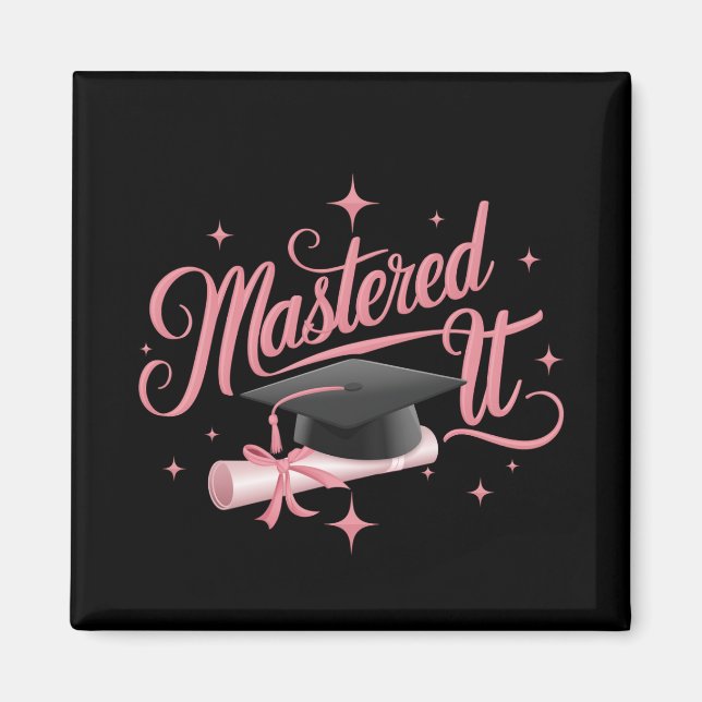Examensmästare Masterexamen examen MBA Magnet (Framsidan)