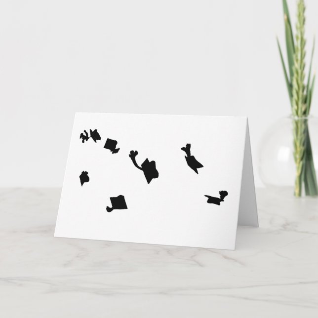 Examensmössa Tack-kort Tack Kort (Framsida)