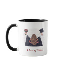 Examensmugg 2026 med illustration – Stolt G