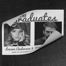 Examensstudenter | Dubbel examensfirande välkomsth Poster