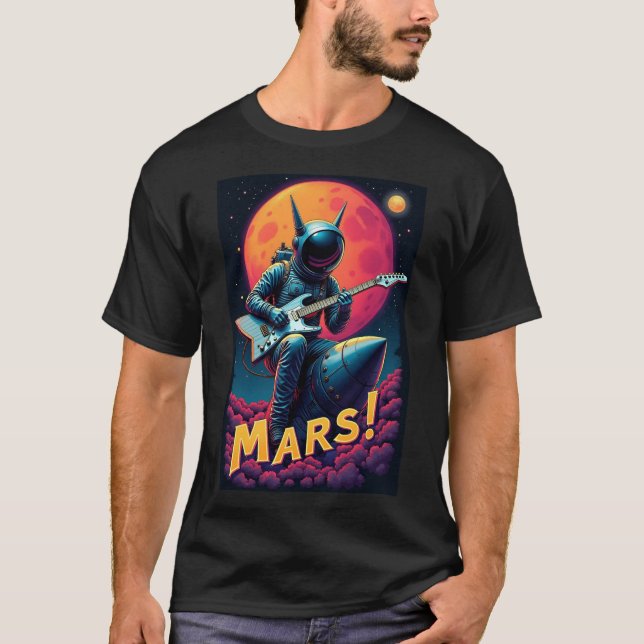 Examenstårtor Grafisk Design Jag Ska Till Mars T Shirt (Framsida)