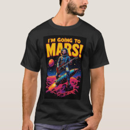 Examenstårtor Grafisk Design Jag Ska Till Mars T Shirt