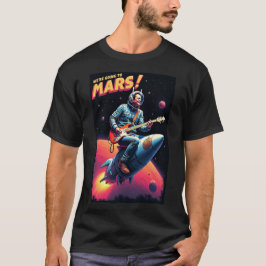Examenstårtor Grafisk Design Vi Åker Till Mars T Shirt