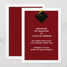 Examenstillkännagivande  inbjudningar