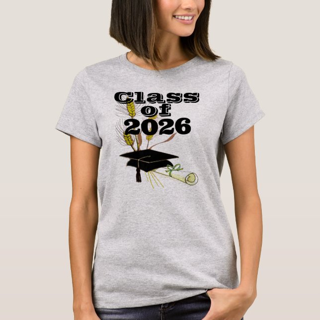 Examenströjor och presenter tee shirt (Framsida)