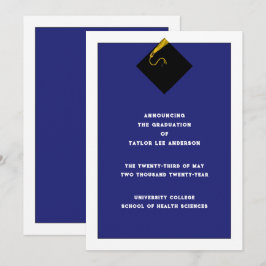 Examenstryck  inbjudningar