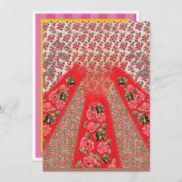 Examinations-, födelsedags- och partykort meddelande