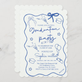 Examinationsfest Retro Inbjudan Klass 2025,Drömsk