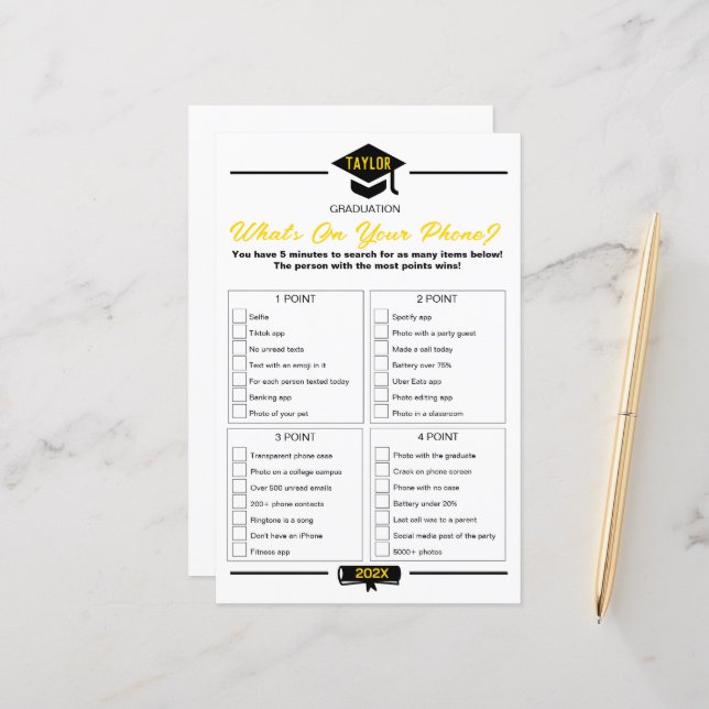 Examinationsfestens Lek - Vad Finns På Din Telefon (Fram/Back In Situ)