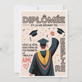 Examinationsfirande Inbjudningar 🎓 – Moderna