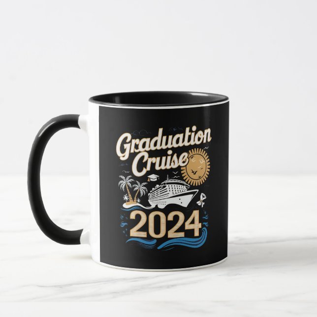 Examinationskryssning 2024 Oceanäventyr Mugg (Vänster)