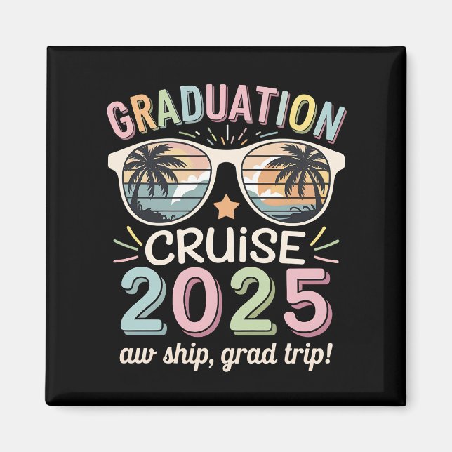 Examinationskryssning 2025 examen kryssande grupp magnet (Framsidan)