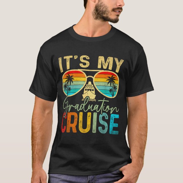 Examinationskryssning examensresa kryssning 2026 t shirt (Framsida)