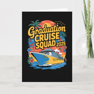 Examinationskryssning Squad 2025 Grad Kryssning Kort