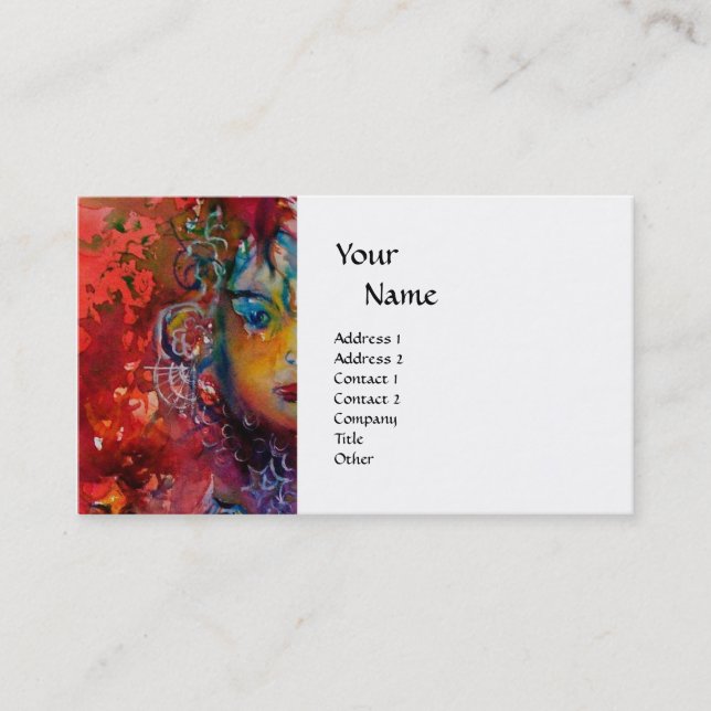 EXCALIBUR 1 monogram Visitkort (Framsida)