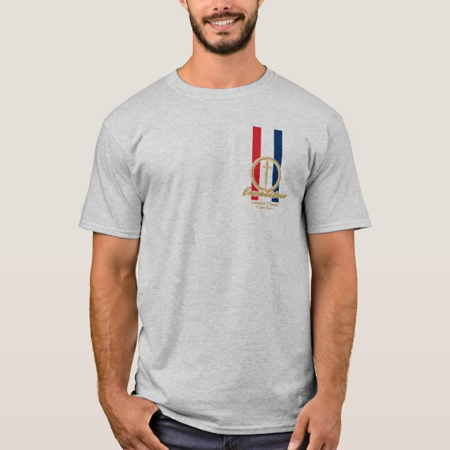 Excalibur Camelot klassikerbilar tänder Tee Shirt (Framsida)