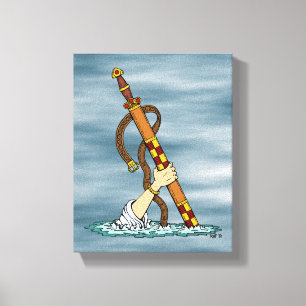 Excalibur Canvastryck