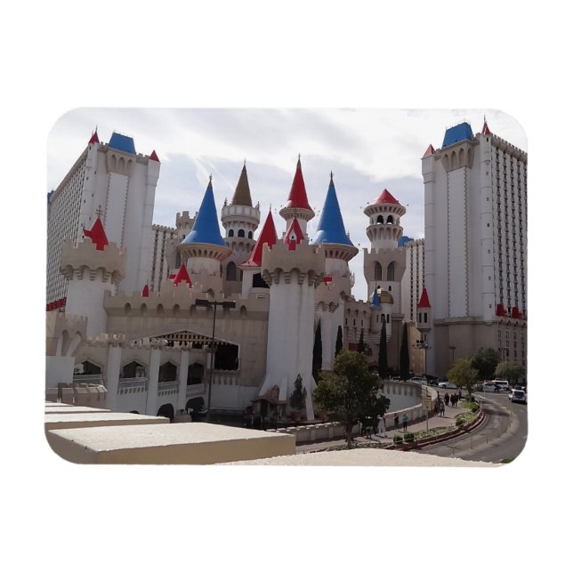 Excalibur Hotel #1 Magnet (Horisontell)