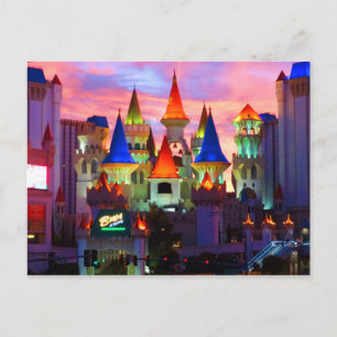 Excalibur Hotel #2 vykort