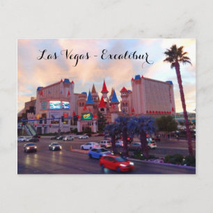 Excalibur Hotel #3-vykort Vykort