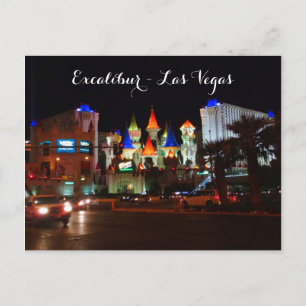 Excalibur Hotel #5 vykort