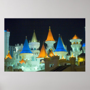 Excalibur Las Vegas affisch