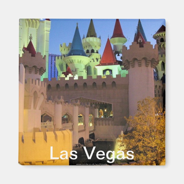 Excalibur Las Vegas magnet (Framsidan)