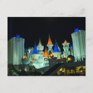 Excalibur Las Vegas Photo Postcards Vykort